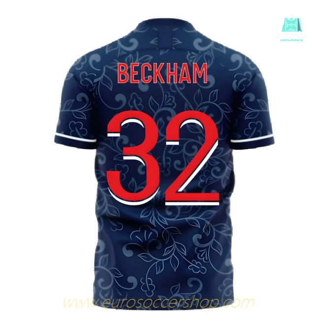 Paris 2025-2026 Home Concept Football Kit (Libero) (BECKHAM 32)