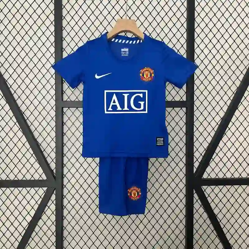 2008-2009 Kids Manchester United Third retro kit