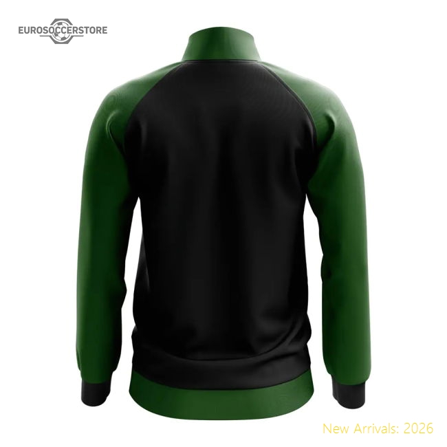 High-quality Kenya Concept Football Track Jacket (black)