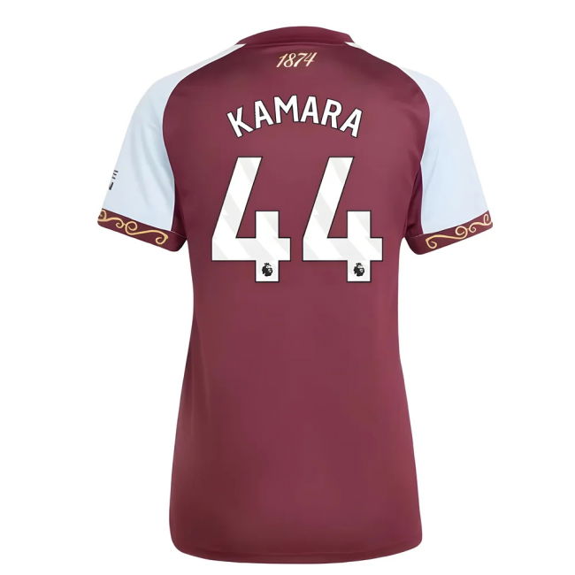 2025-2026 Aston Villa Home Shirt (Womens) (Kamara 44)