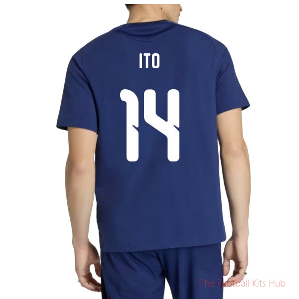 [SPK] 2026/27 Japan Tiro Travel Tee Dark Blue Ito 14