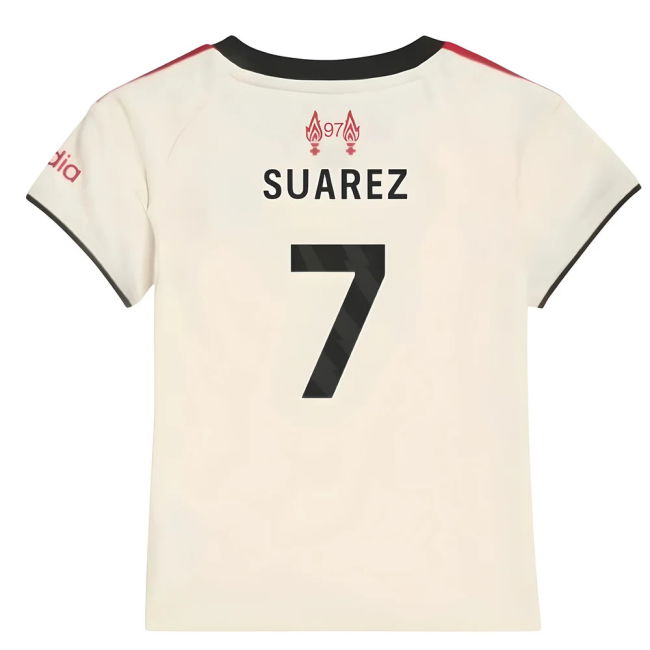 2025-2026 Liverpool Away Baby Kit (Suarez 7) (Collector's Item)