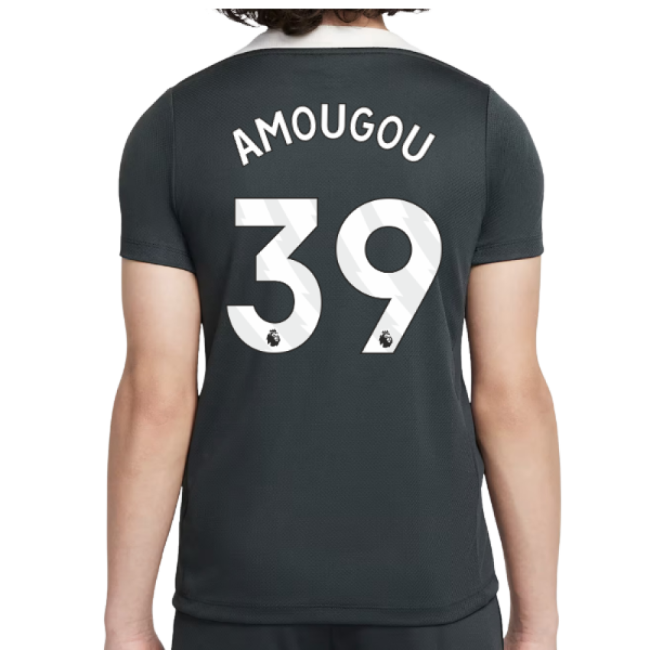 Chelsea 2025-20 Training Football Kit Amougou Name & Number L M S Kids