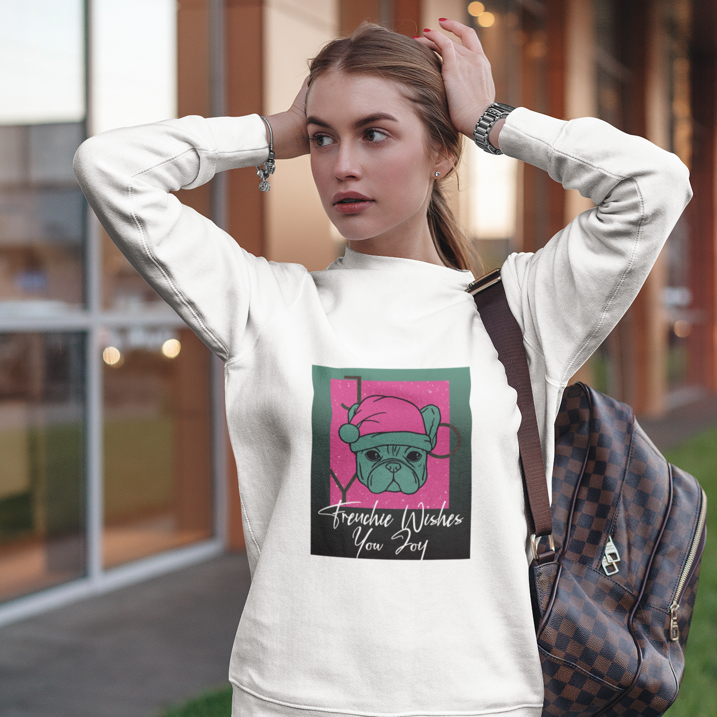 Frenchie Wish Sweater - Unisex Sweatshirt