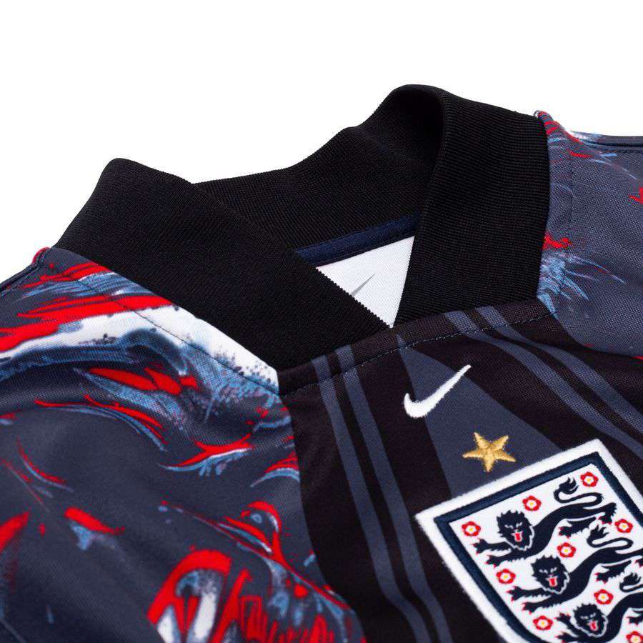 England Goalkeeper Shirt Hollywood Goalkeepers - Obsidian/Black/White Kids