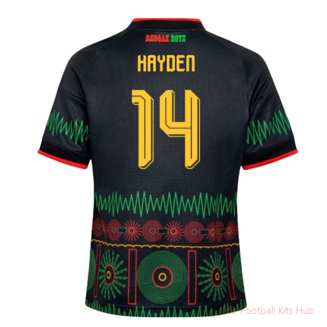 2026-2027 Jamaica Away Shirt (Kids) (Hayden 14)