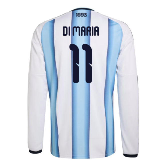 2026-2027 Argentina Long Sleeve Home Shirt (Di Maria 11)