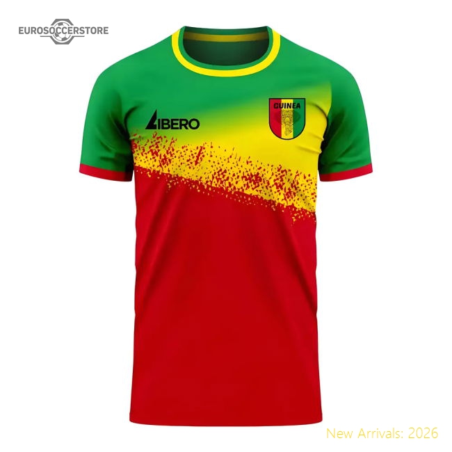 S Guinea Female 2025 Home Jersey Shirt Football Fan Apparel