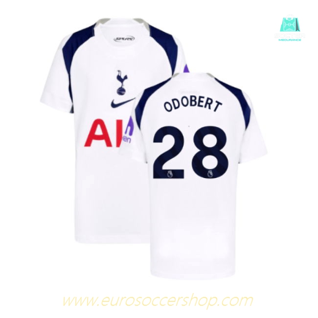 2025-2026 Tottenham Hotspur Home Shirt (Kids) (Odobert 28)