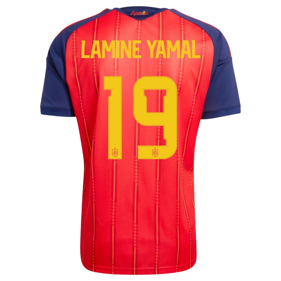 [JED] Spain Women's Home Jersey 2026/2027 Lamine Yamal 2 Stars