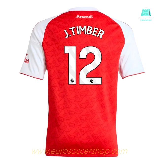 2025-2026 Arsenal Home Shirt (Kids) (J.Timber 12)