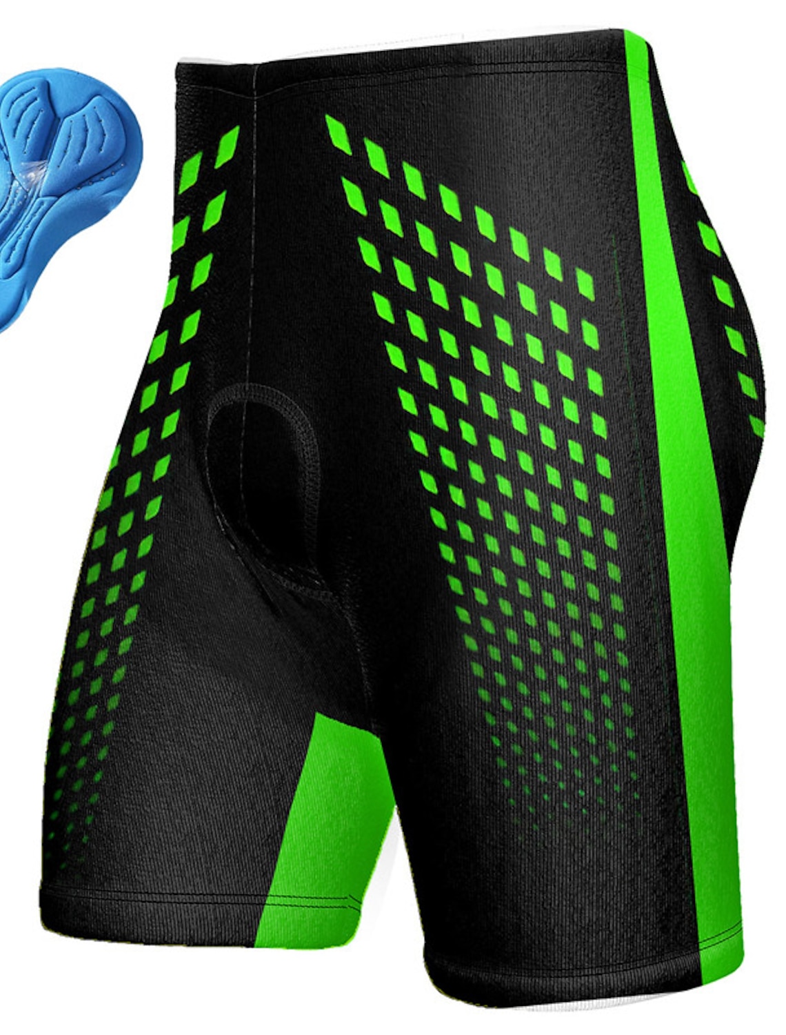 Men's Graphic Geometic Cycling Shorts Bike Padded Shorts / Chamois Bottoms Mountain Bike MTB Road Bike Cycling Sports 3D Pad Cycling Quick Dry Moisture Wicking Yellow Red Spandex Clothing Apparel