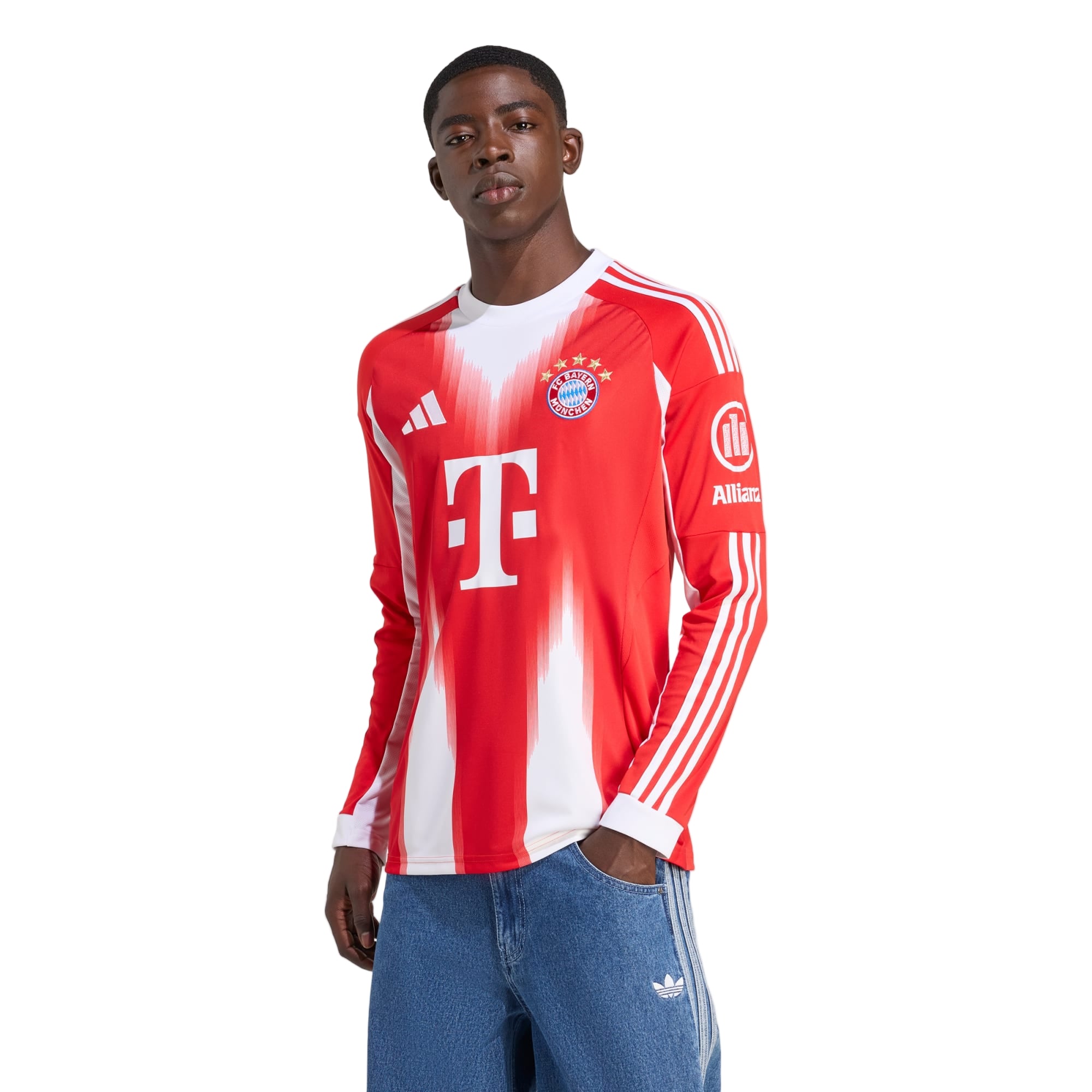 Bayern Munich Sleeve 2025-2026 Bun Home Jersey – Authentic Shirt