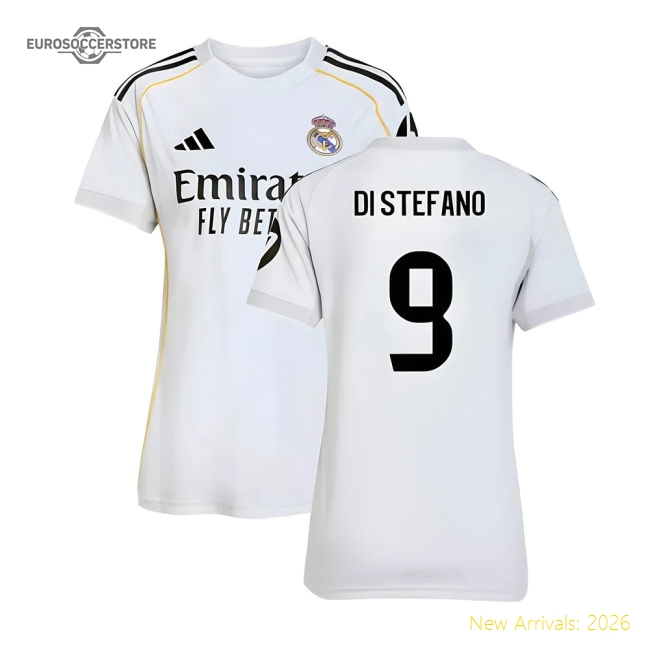 2025-2026 Real Madrid Home Pro-level Jersey Di Stefano Puma Drycell