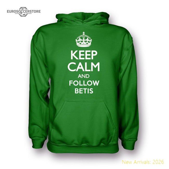 Keep Calm And Follow Real Betis Hoody (green) - Kids - Supporter Edition