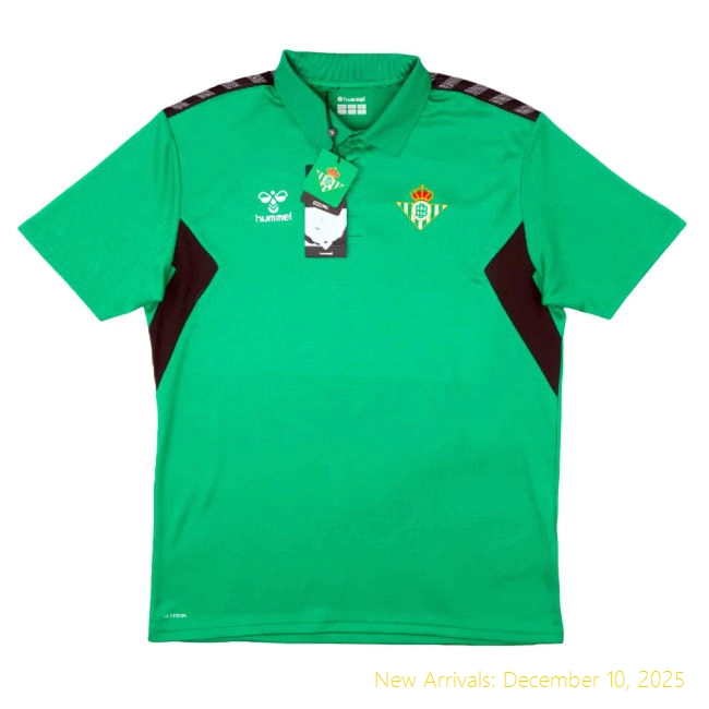 2023-2024 Real Betis Polo Premium Shirt (Green) - Affordable
