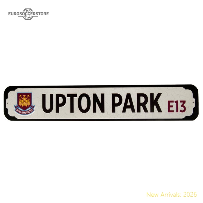 West Ham United FC Deluxe Stadium Sign
