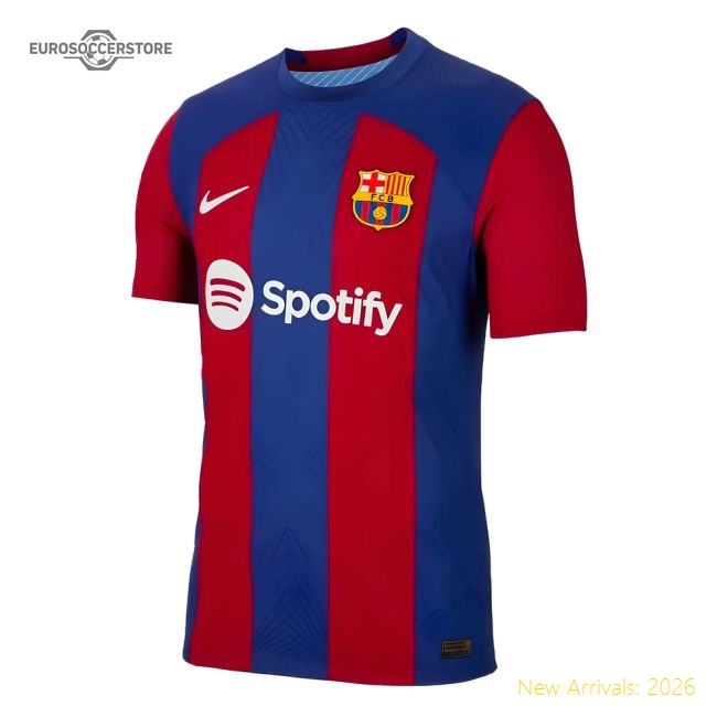 Fan-Favorite Premium 2023-2024 Barcelona Authentic Home Shirt