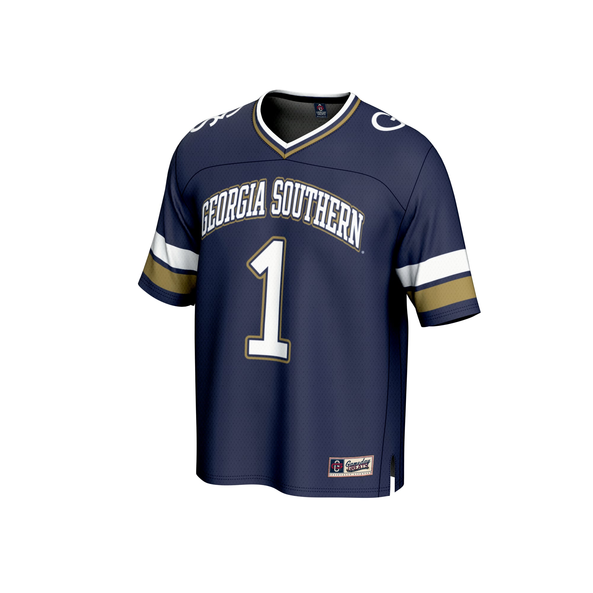#1 Blue Georgia Southern Eagles Lightweight Collegiate Football Fashion Jersey