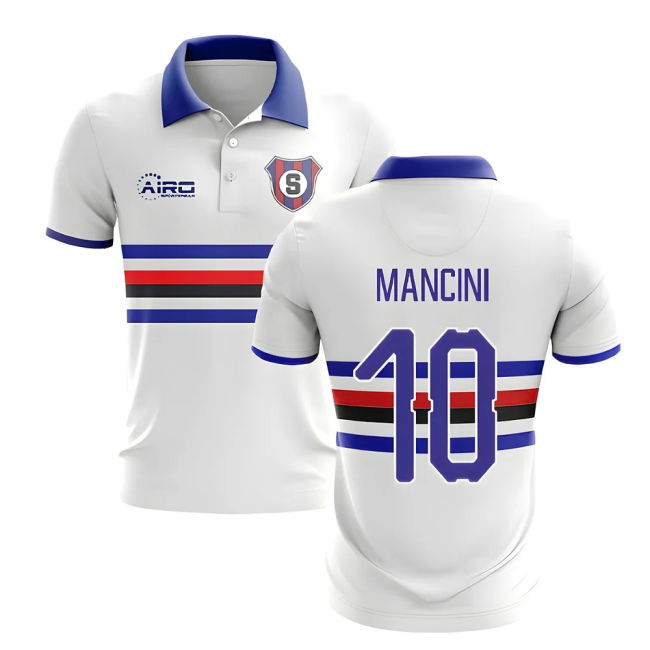 Professional 2025-2026 Sampdoria Away Concept Football Shirt (Mancini