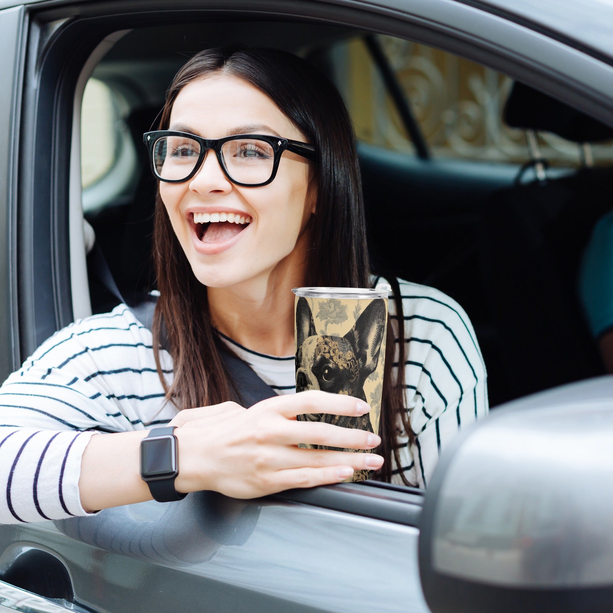 Stylish Everyday Pet-Lover Lucy - Tumbler for Casual Outings Stylish