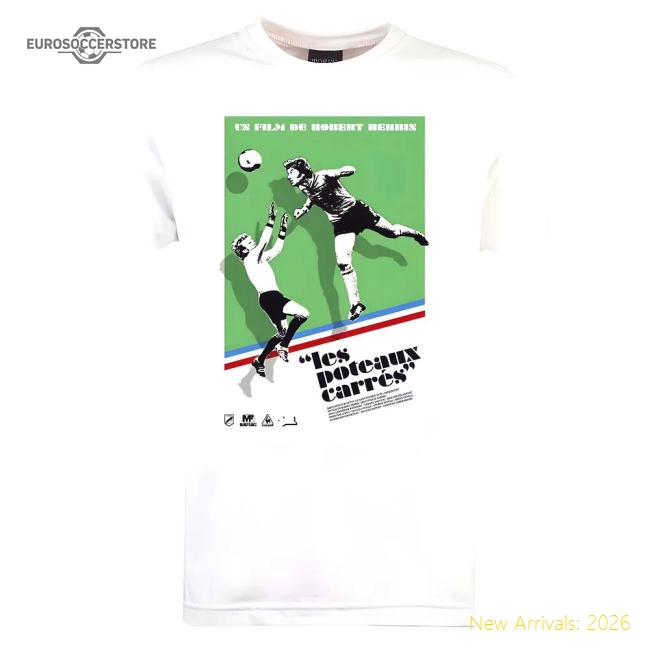 Authentic Fan-Favorite Pennarello: Les Poteaux Carres 1976 - White