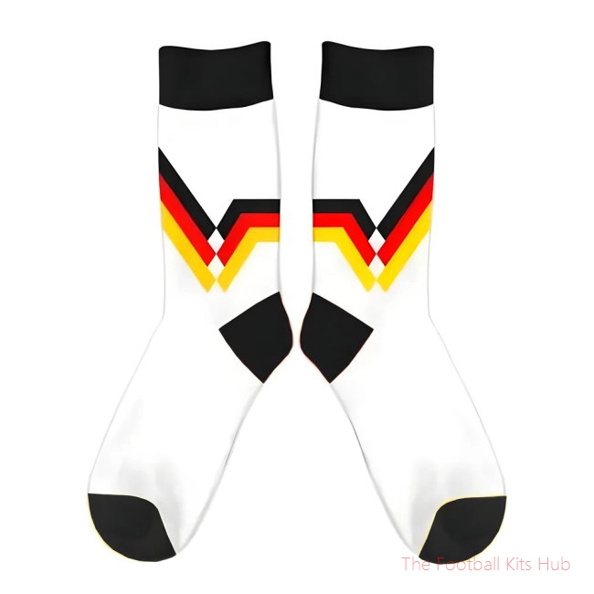 Germany 1990 Retro Football Socks UEFA Euro