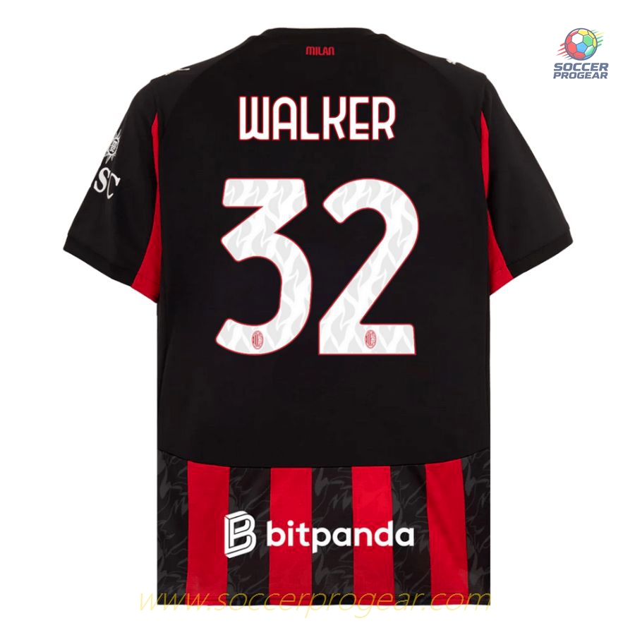 AC Milan Home Soccer Shirt 2025/26 Collection Walker