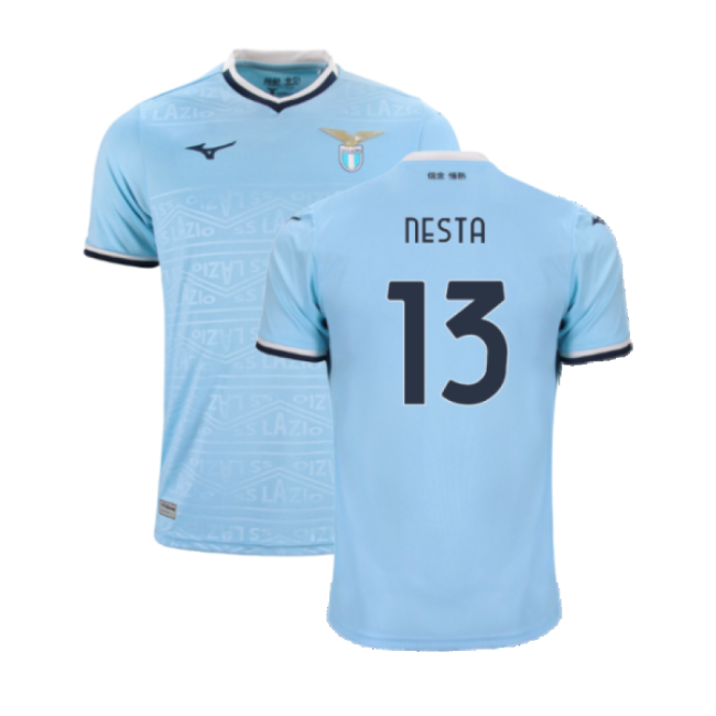 Official 2024-2025 Lazio Home With Vintage Design - Legendary Number 7