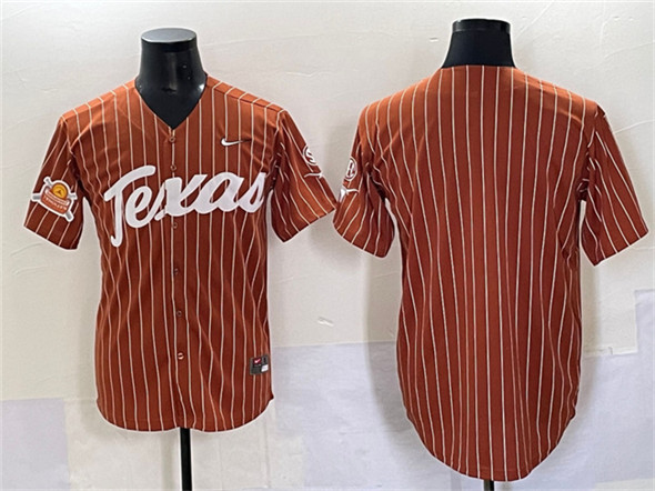Men's Texas UT #2025 Softball National Orange 2025 replica team