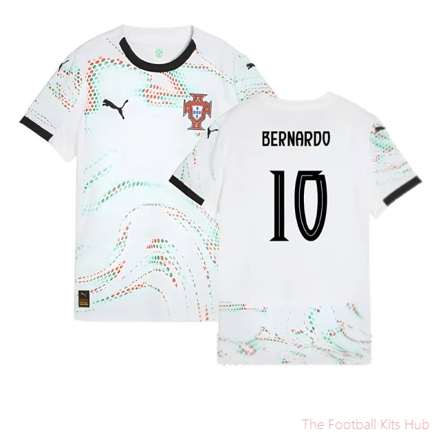 2025-2026 Portugal Away Shirt (Womens) (Bernardo 10)