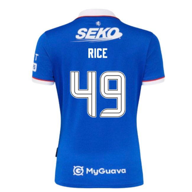 Glasgow Rangers Rice 4 #9 Official Merchandise Licensed Product