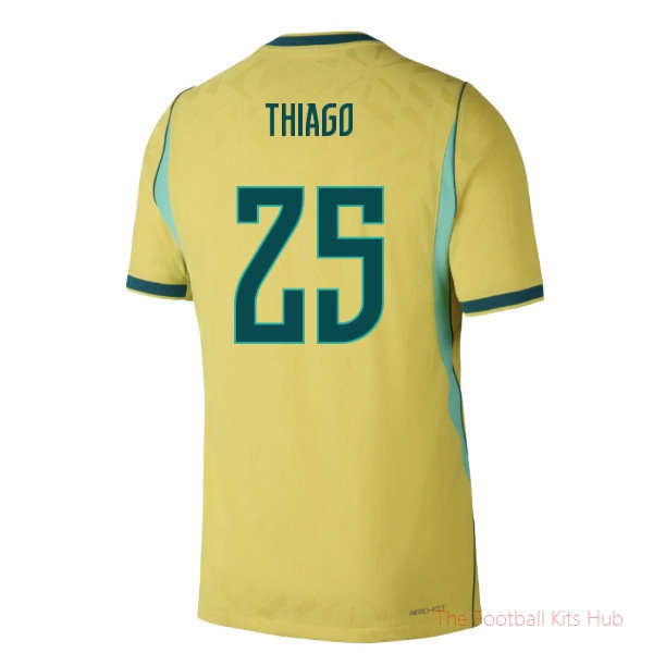Matchday Brazil Aero-Fit Match 2026-2027 Home Shirt (Thiago 25)
