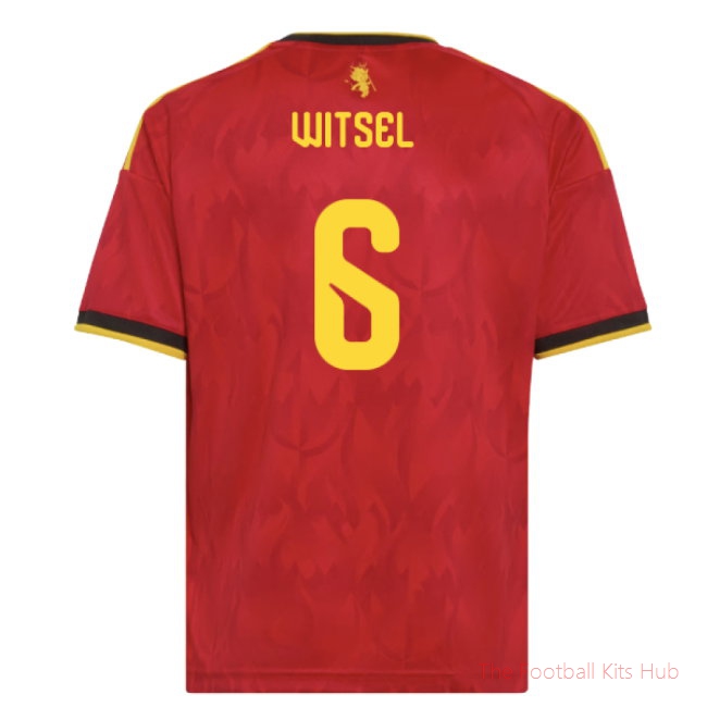 [LK] 2026/27 Belgium Home Shirt (Kids) (Witsel 6)
