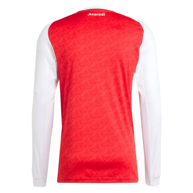 2025-2026 Arsenal Long Sleeve Home Shirt (Adams 6)