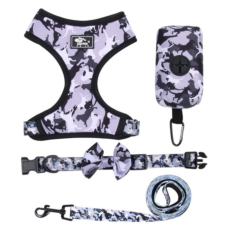 Adjustable French Bulldog Harness Set (ws991) Pet Gear | Durable Build