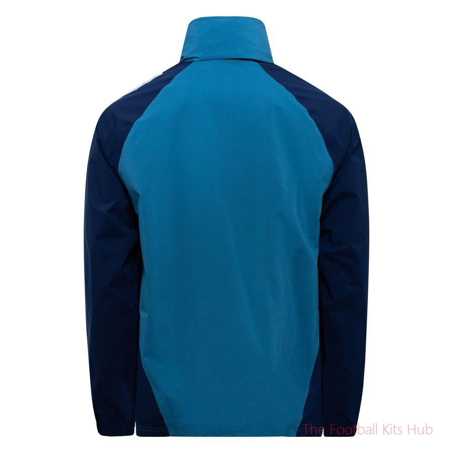 Arsenal Rain Jacket Tiro 25 - Blackened Blue/Night Indigo
