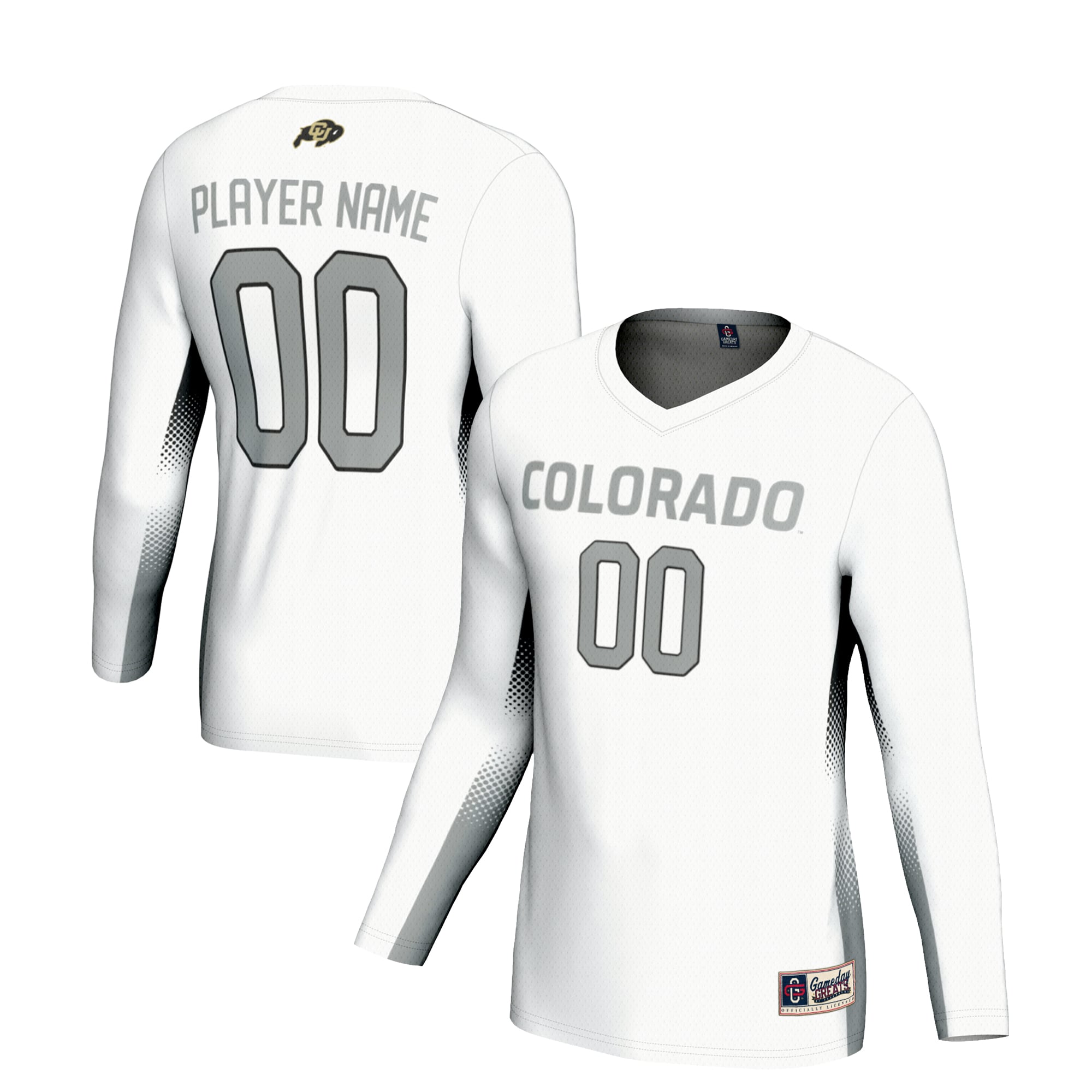 Colorado Buffaloes GameDay Greats Unisex Adult NIL Lightweight Volleyball Jersey - White