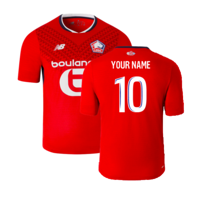 Lille Football Club Sophisticated Home Football Shirt