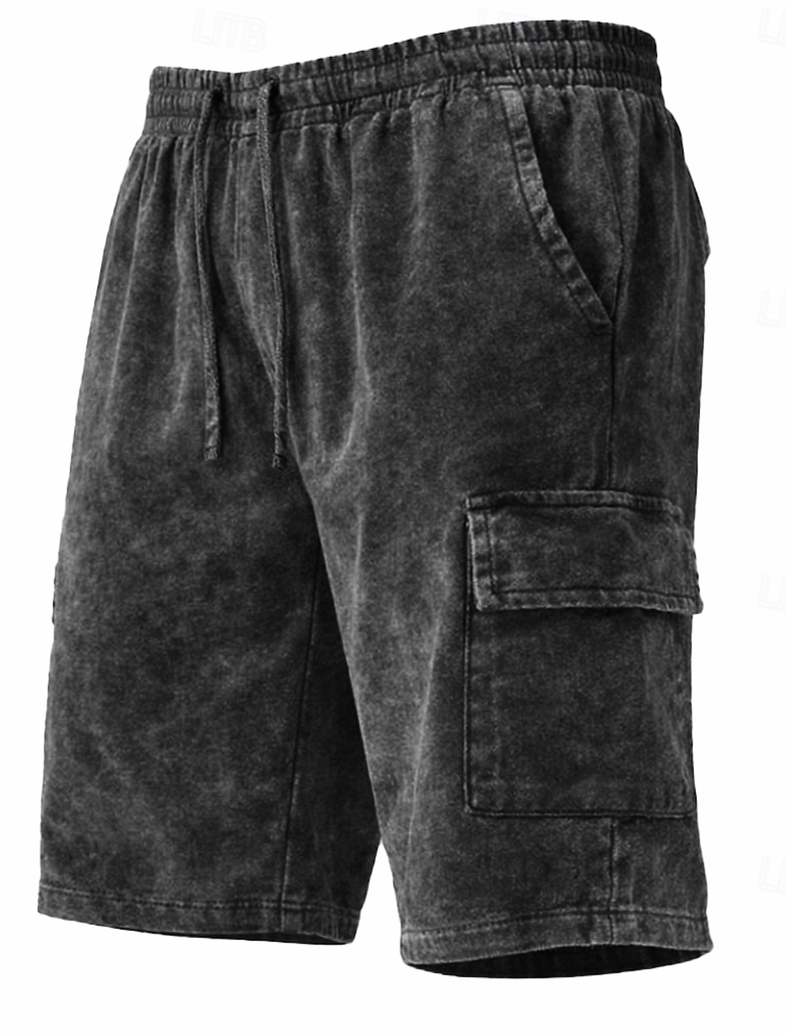 Men's Vintage Tank Top 100% Cotton Acid Wash Vest Undershirt