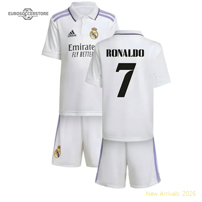 Match-Day 2022-2023 Real Madrid Home Mini Kit (Ronaldo 7)