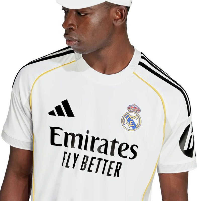 Real Madrid Junior 2025-2026 UCL Home Jersey – Authentic Shirt