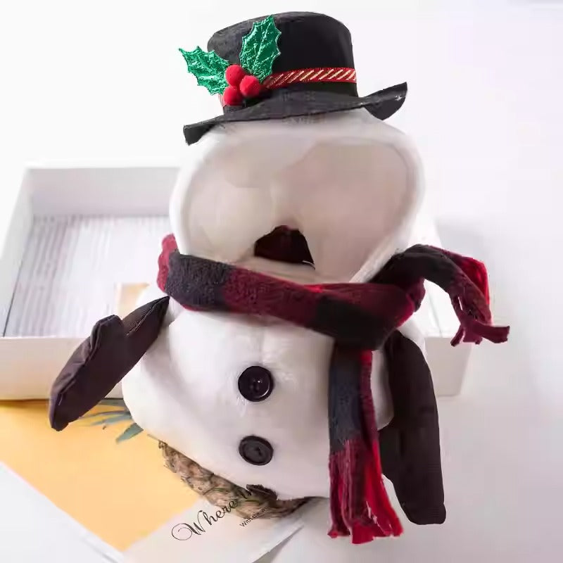 Costume – Christmas Outfit With Hat Scarf Plush Arms Outdoor Style
