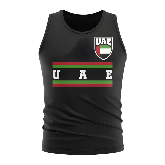 Collector'S-Item Aero-Dynamic Uae Core Football Country Sleeveless Tee