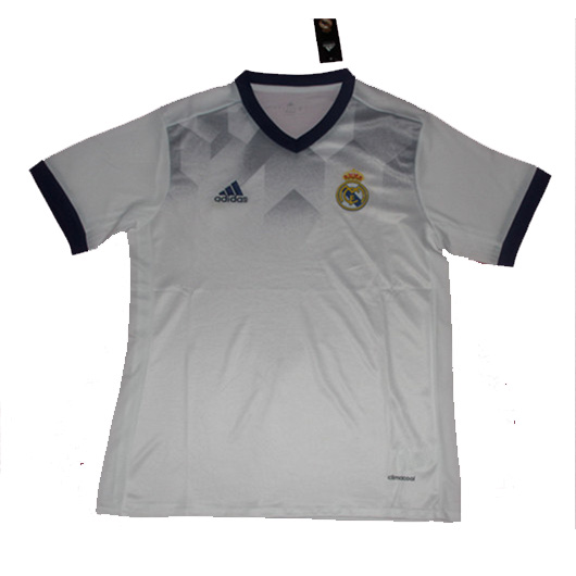 Official Real Madrid 201718 White Training Jersey Shirt
