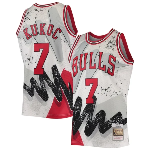 Toni Kukoc CHI Swingman Jersey - vintage exclusive - White game-day