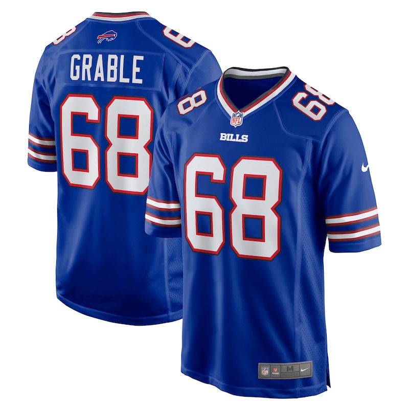 None Tylan Grable BUF Bills Bold High-Quality Jersey Football Apparel