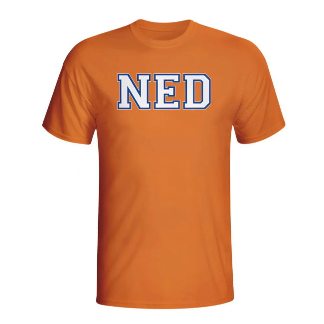 Holland Country Iso T-Shirt (Orange) Quality Netherlands