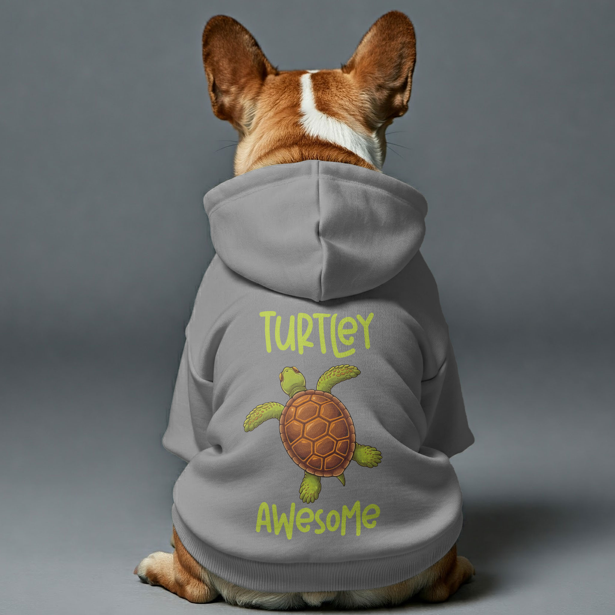 Durable Turtley Awesome - Personalized French Bulldog Hoodies With Fu...