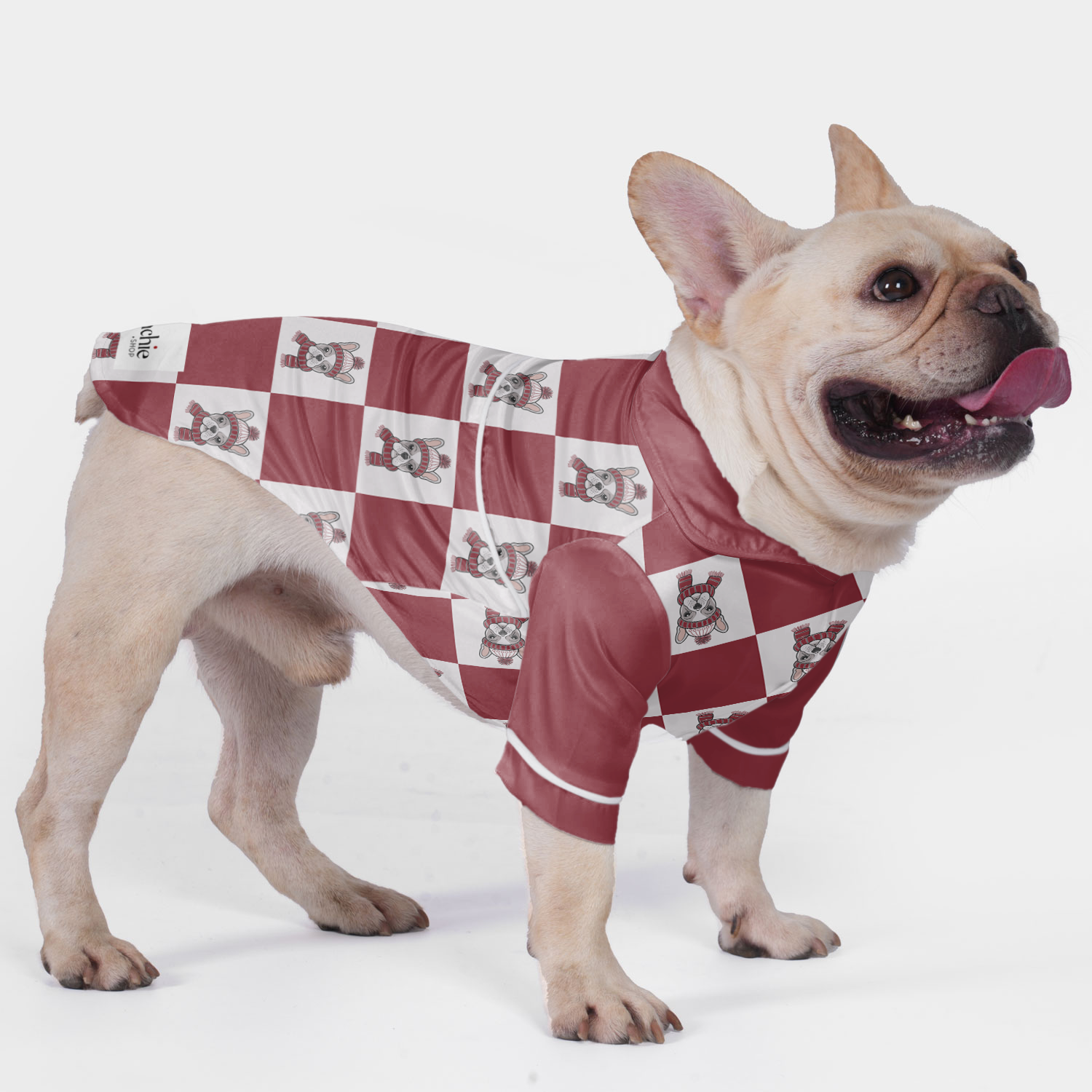 Breed-specific Max - Bulldog Pajamas For French Bulldog Winter Wear
